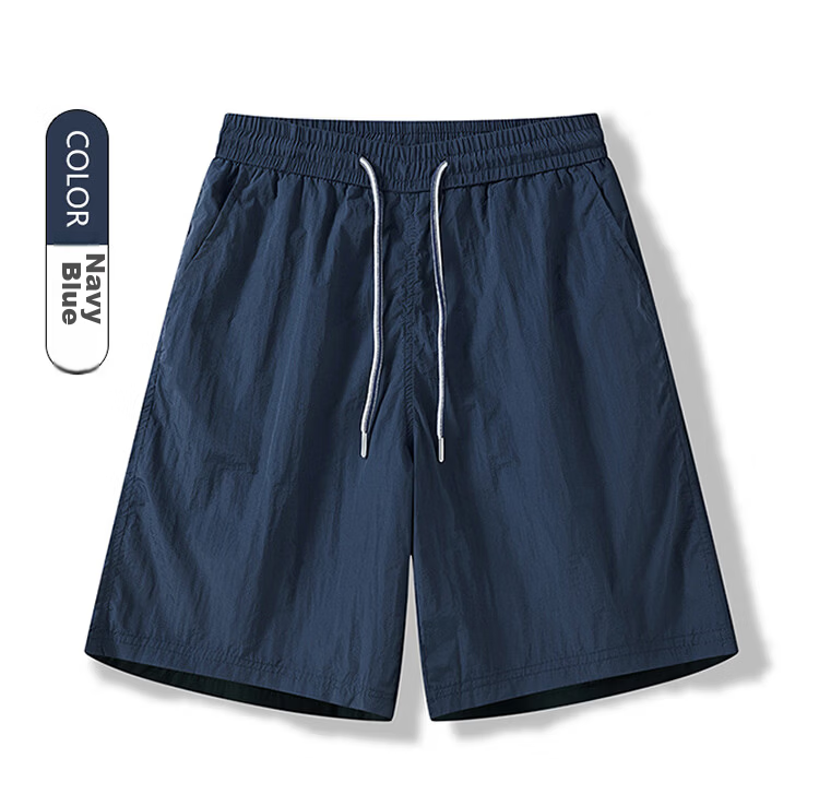 GLM Men's Summer Loose Comfortable Casual Five-Point Shorts Chinese Style Basketball Running Pants 9