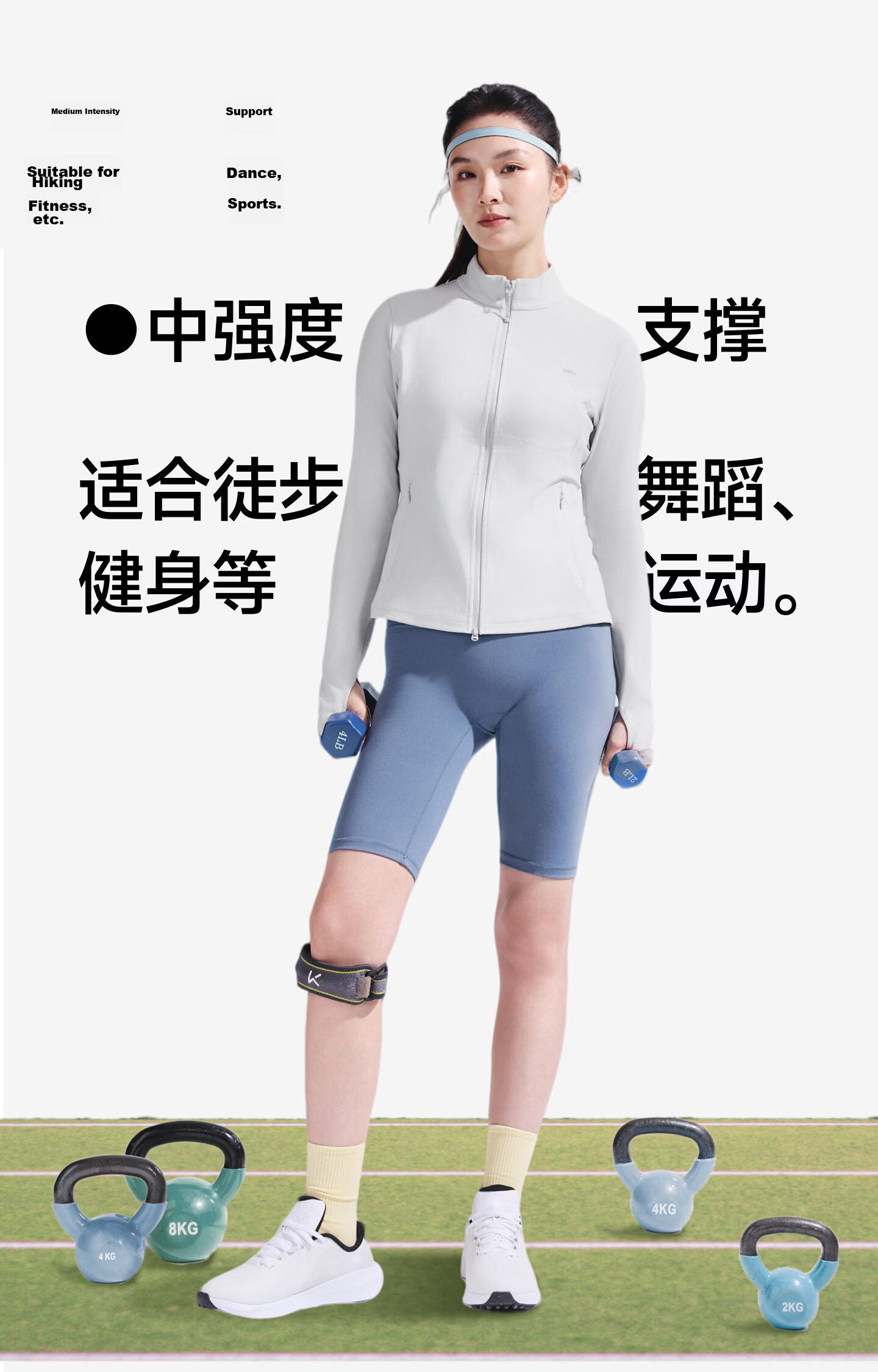 Beneunder Women's Lightweight Shock-Absorbing Sports Sunscreen Jacket 26 Spring Summer New SP003 Light Charcoal Gray M 5