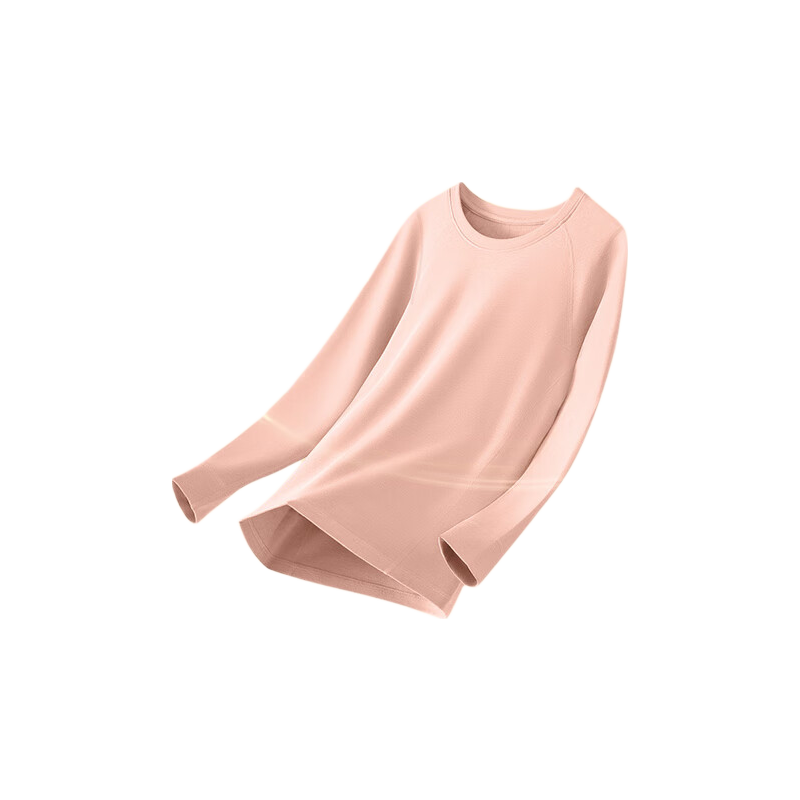 LangSha Women's Thermal Underwear Set Autumn Winter Warm Down Cashmere Silk Fleece Lined Top and Bottom Thermal Base Layer Set