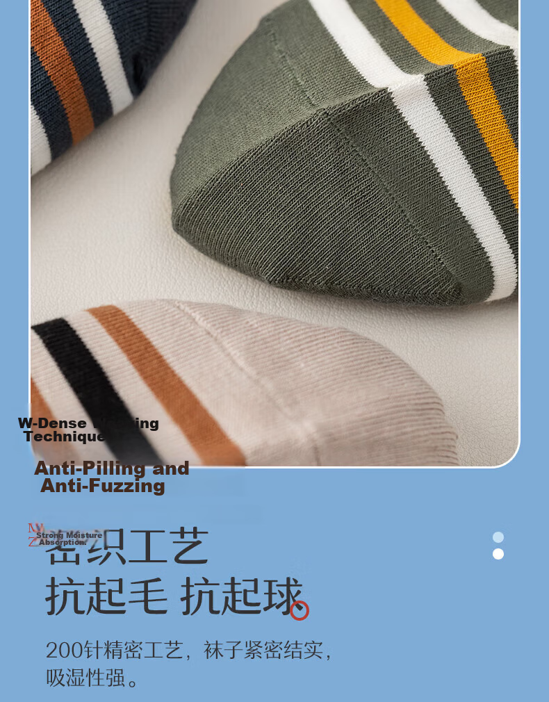 Cotton Thirteen Men's Socks 100% Pure Cotton Summer Thin Short Socks 10A Antibacterial Deodorant Breathable Sweat-Absorbing Men's Ankle Socks 6 Pairs 19