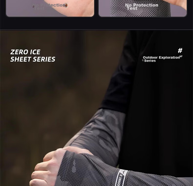 Red Dragonfly Men's Cooling UV Protection Sleeves Summer Loose Large Size Ice Silk Sun Protection Arm Sleeves for Fishing and Cycling 7