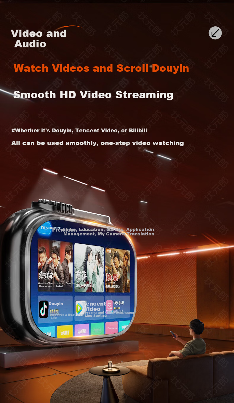 Dosmet Kids Smart Learning Phone Watch Student Teenager Middle High School 6-12 Years Old SIM Card Sports Watch 10