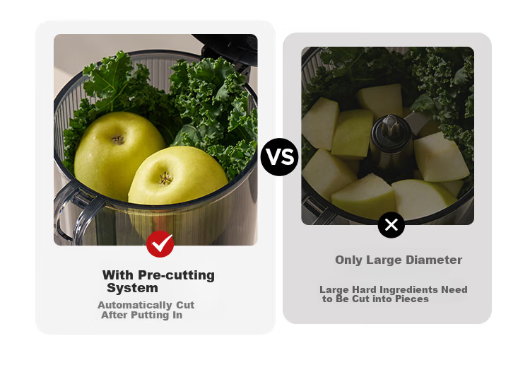 DAEWOO NFC Juicer Multifunctional Electric Cold Press Juice Extractor 160mm Large Diameter Automatic Fruit and Vegetable Juicer YZ01-NTB 10
