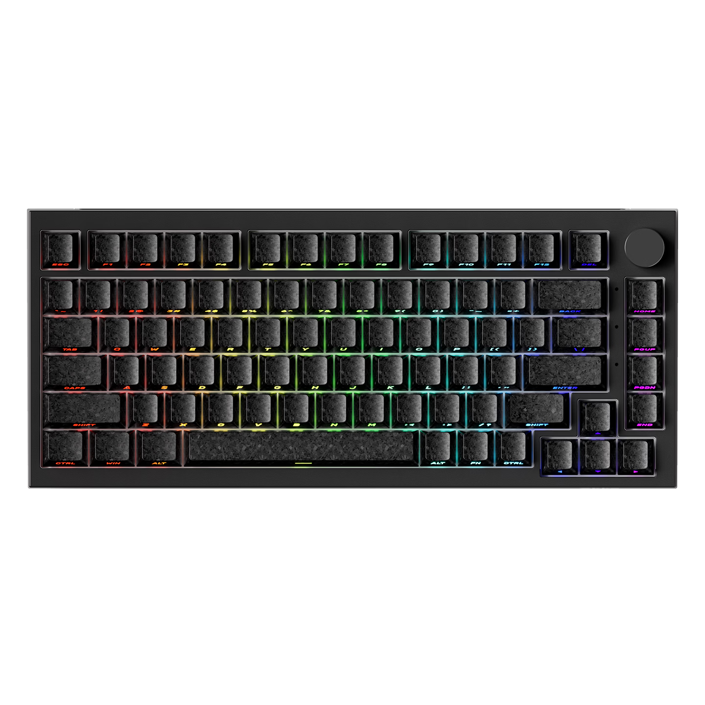 AKKO 5075 V5 HE TMR Wireless Magnetic Axis Gaming Keyboard 75% Layout Gasket Structure Bluetooth Wired Tri-Mode Dual 8K E-Sports Dual Drive 82-Key Compatible Mechanical Switch Replacement
