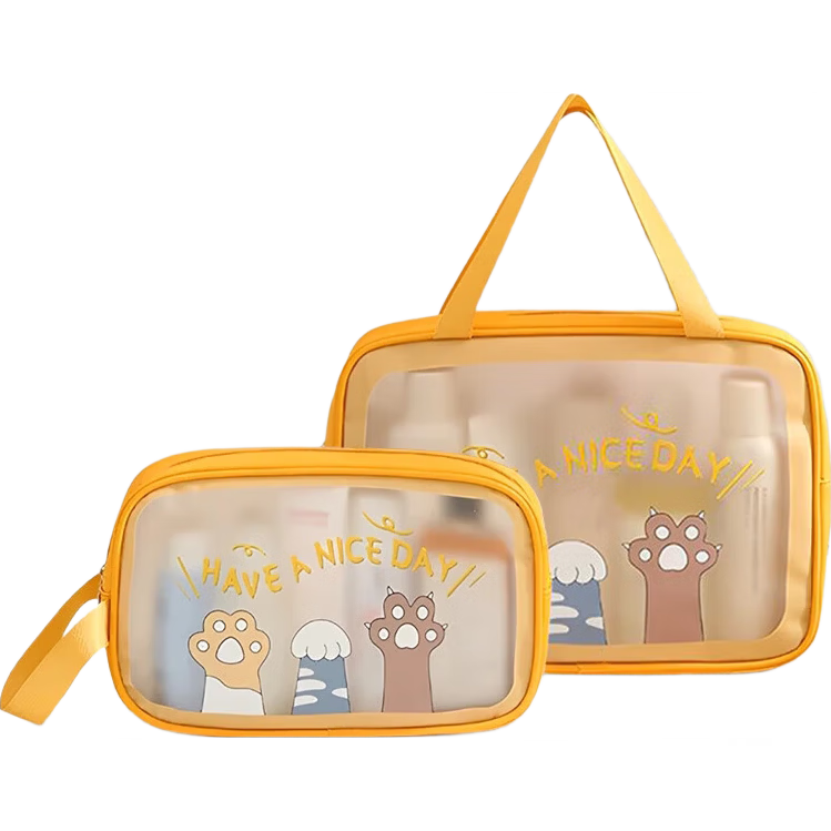 Jtrip Large Capacity Toiletry Bag Portable Waterproof Makeup Bag with Wet and Dry Separation Travel Organizer
