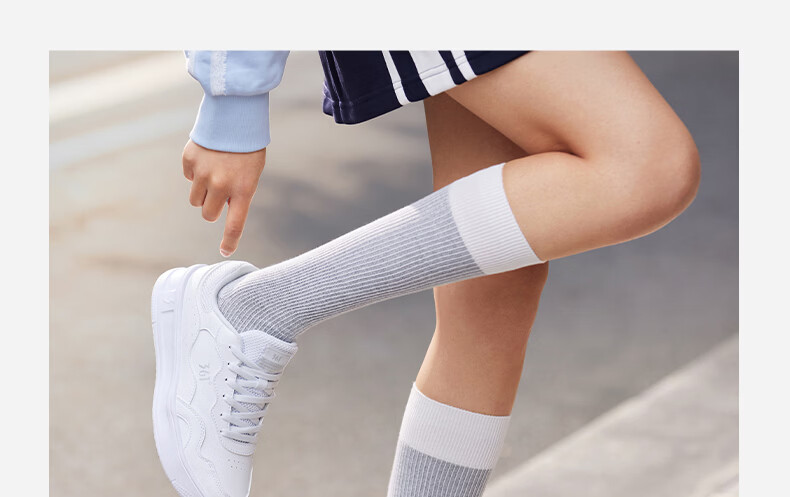 361° Women's Sports Shoes Summer Thin White Shoes Thick Sole Casual Sneakers 682616604F-3 27