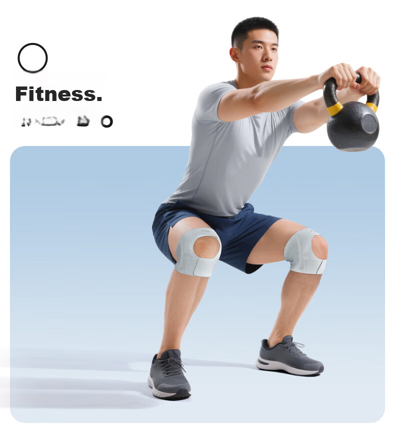 Li-Ning Knee Brace for Meniscus Injury, Sports Medicine Special Patellar Strap, Running Summer Ultra-Thin Hiking Badminton Knee Protector 15