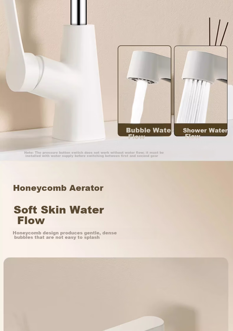 IVORPO German Pull-Out Basin Faucet Lift Rotatable Hot and Cold Water Tap for Washbasin 6