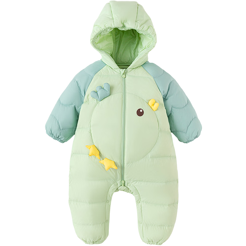 BALABALA Children's Clothing, Baby down Jacket, Outdoor Onesie, 2026 Winter Outfit, Infant Romper, Kids' Clothing, Boys And Girls Cute Style