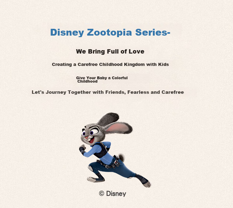 Disney Girls' Spring Autumn 2026 New Stylish Rabbit Police Officer Two-Piece Set with Cardigan Shirt and Skirt 2