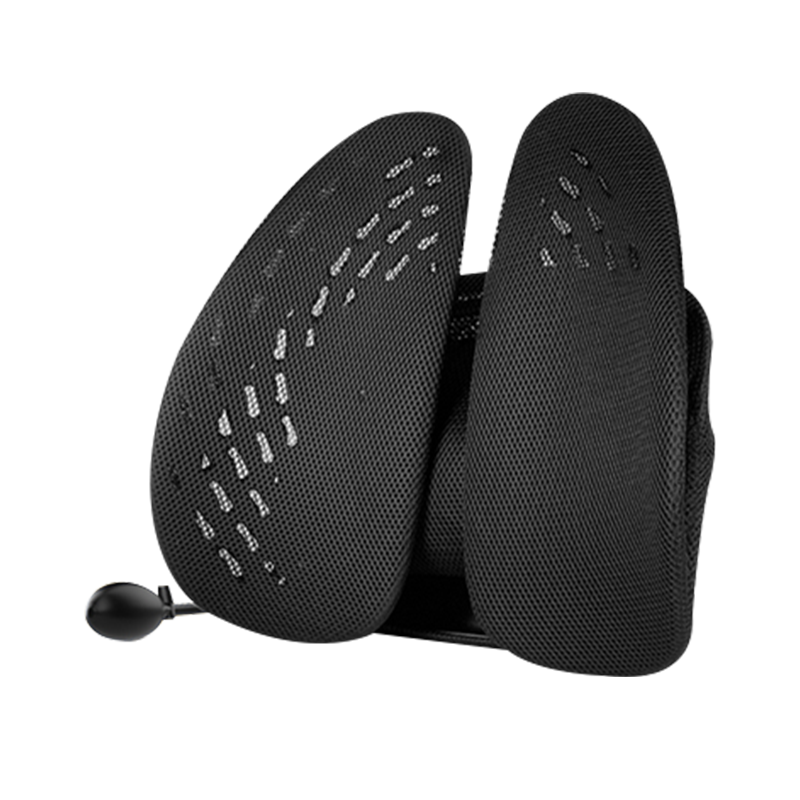 Zhunhang Lumbar Support Cushion Long Sitting Waist Pillow Backrest Office Chair Car Waist Pad Lumbar Support