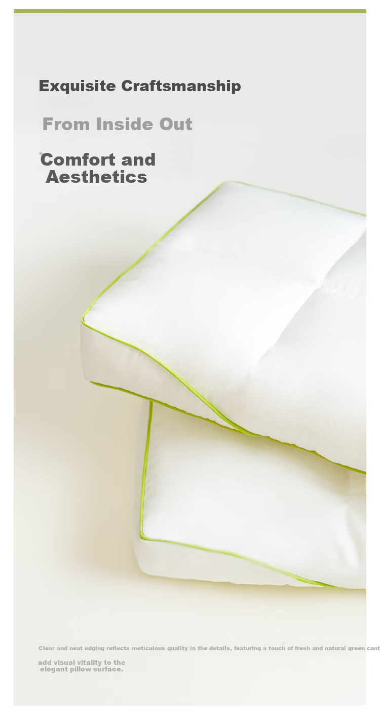 BALIX 【99.9% Antibacterial】Balixi Triple Protection Neck Pillow 60-Count Pure Cotton Anti-Mite Waterproof Oil-Resistant Wash-Free Class A 15