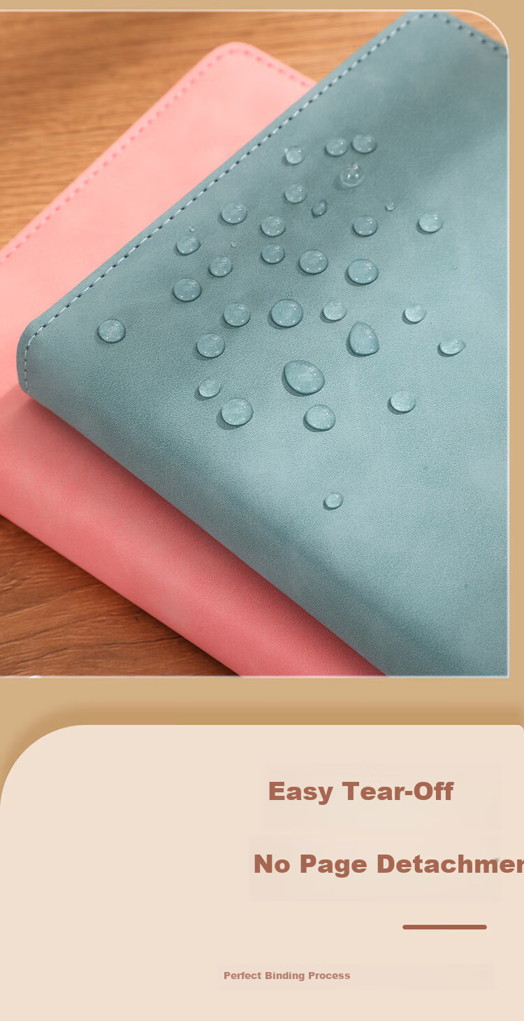Jufu 2026 Textured Business Magnetic Buckle Leather Notebook A5 100 Sheets Fashion Office Supplies Student Stationery Children's Day Gift Reward Prize 4