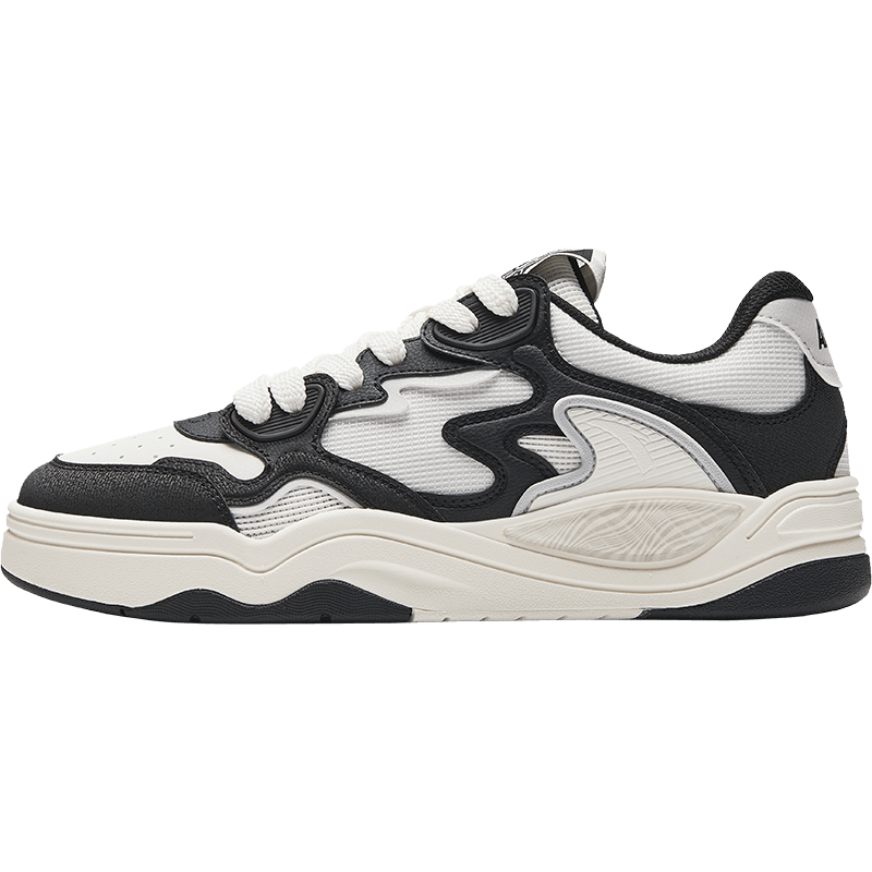 ANTA Flame [Wang Yibo's Choice] | Trendy Low-Top Sneakers for Men, Versatile Simple White Shoes Sports Shoes