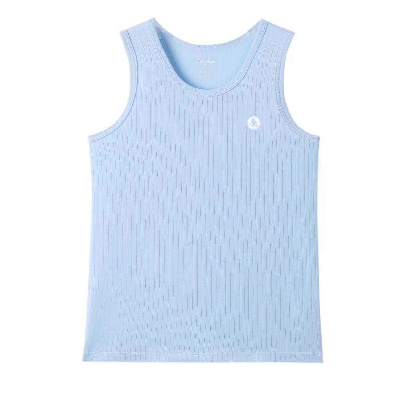 Jiusuiban Children's Vest Boys' Modal Sleeveless Innerwear Top Lightweight Breathable High Elasticity Vest 514022Z