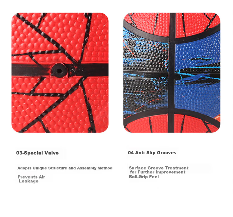 Disney Toy Ball Children's Size 5 Youth Boys Gift Rubber Basketball - Spider-Man Series 8