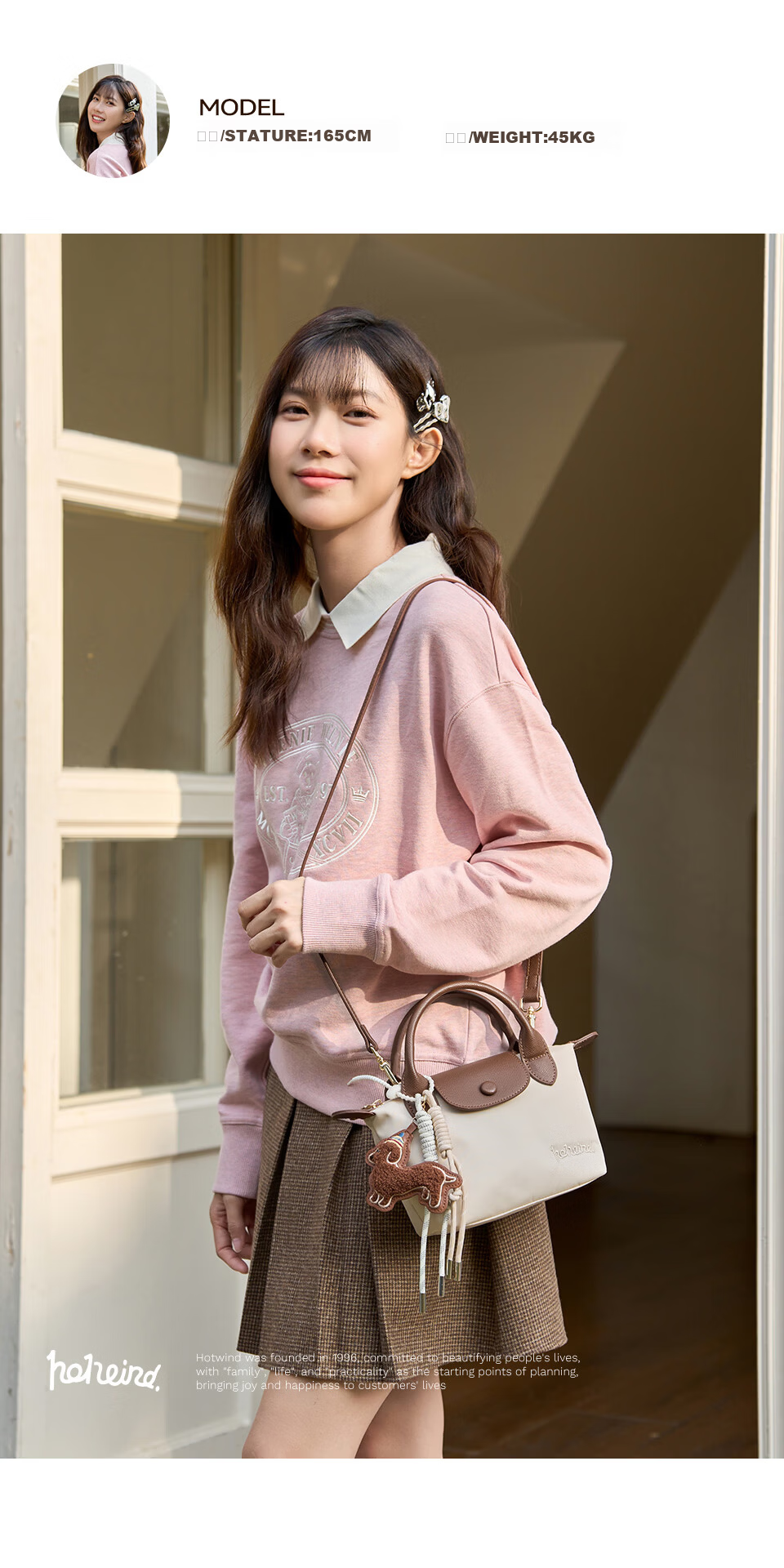 Hotwind Women's Shoulder Bag Crossbody Handbag Small Dumpling Bag Phone Bag Lightweight Valentine's Day Gift for Girlfriend 10