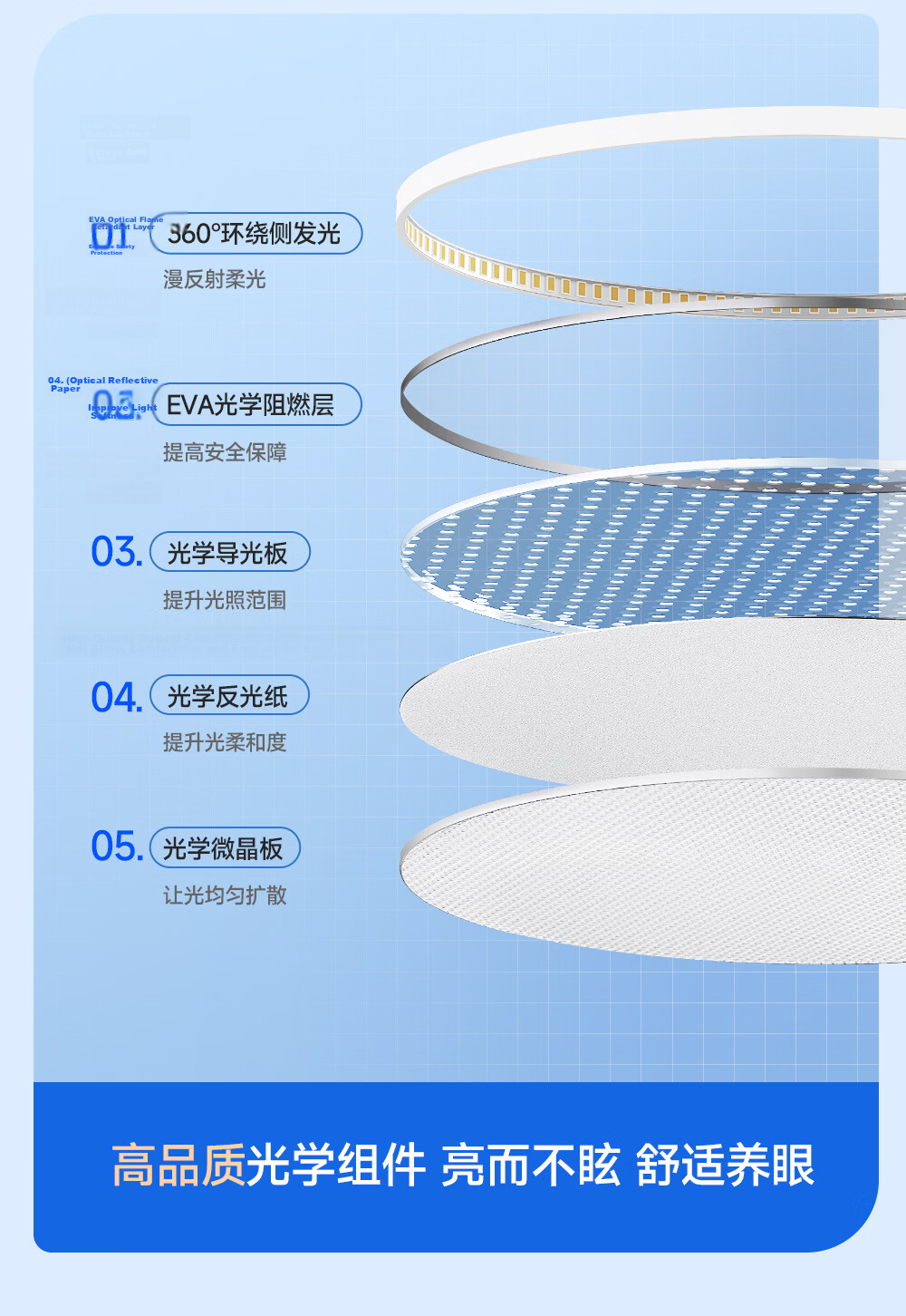 Delpre Eye Protection Fan Light Integrated Ceiling Fan Lamp Dining Bedroom Invisible Fan Chandelier Zhongshan Lighting with Installation Package 14