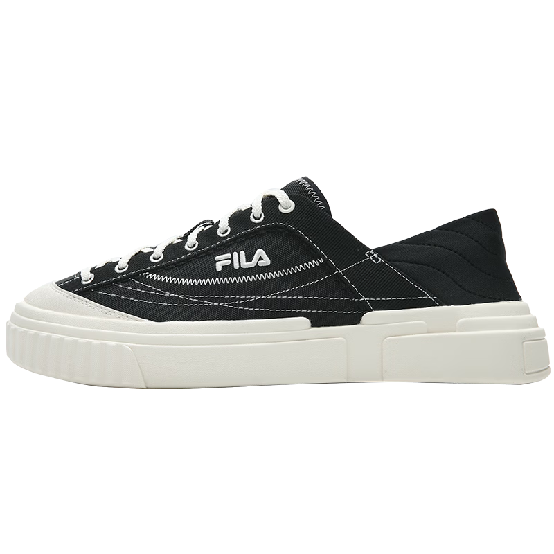 FILA Official LOOP 1S Men's Terraced Canvas Mesh Colorful Casual Sports Breathable Lightweight Shoes