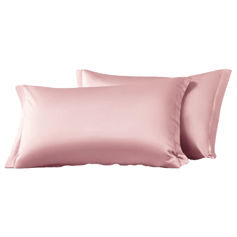 FUANNA Pure Cotton Pillowcase 140s Double Yarn Long-Staple Cotton Class A Satin Pillowcase Set 48x74cm
