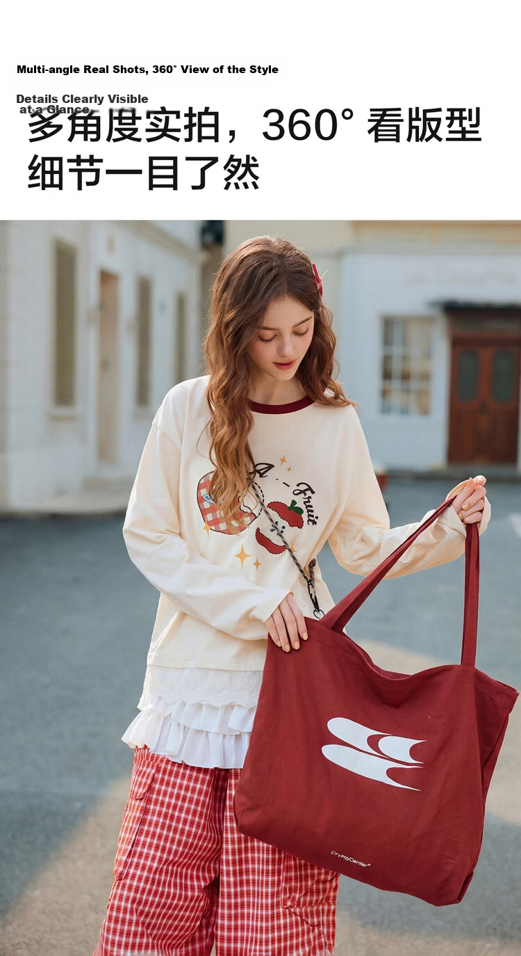 TonLion 2026 Spring Women's Color-Block Long Sleeve T-Shirt 7