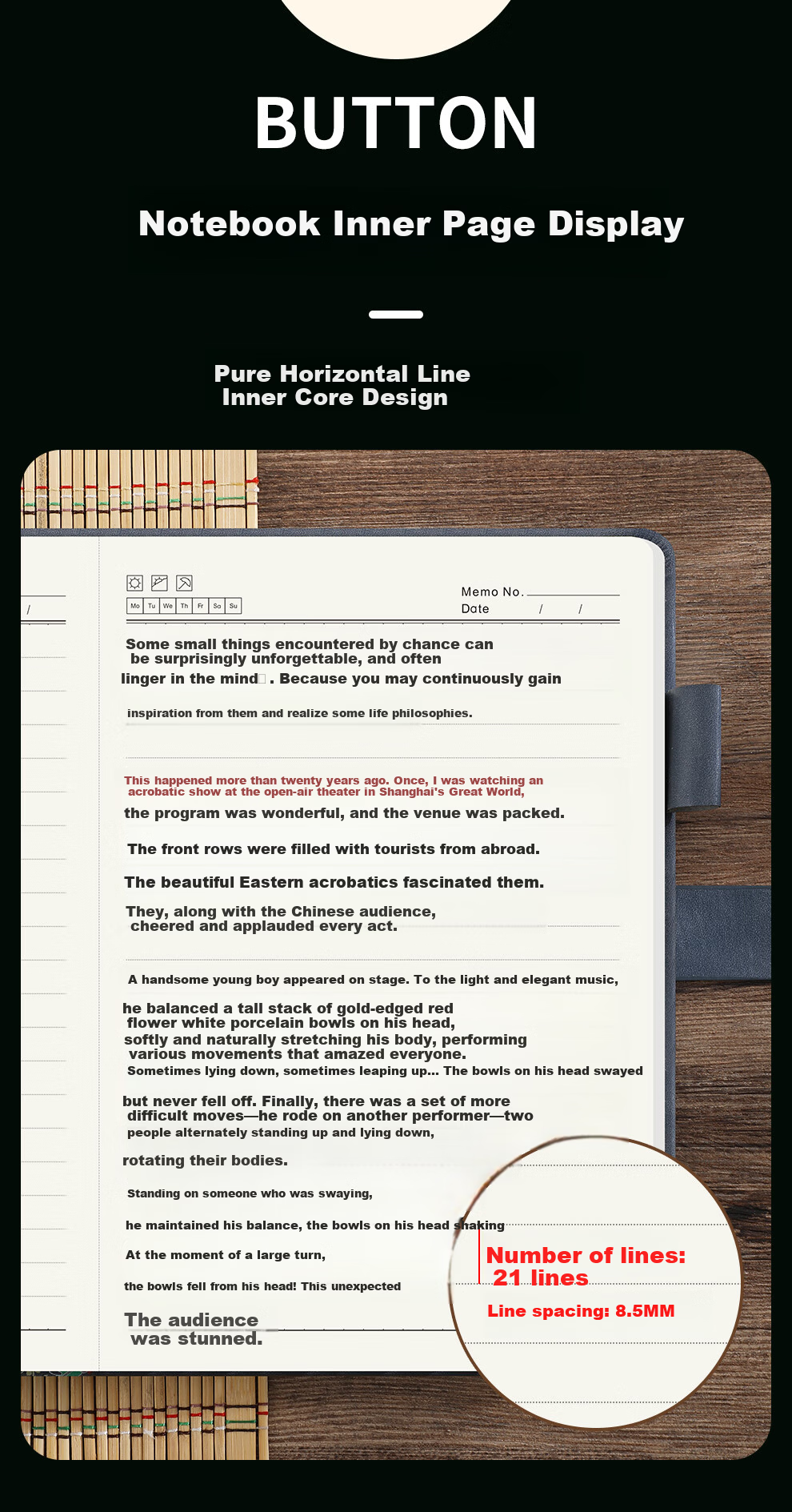 Faramon Red Inspirational Graduation Notebook for High School and College Entrance Exams, Motivational Gift for Students, 18th Birthday and Adult Ceremony Gift 3