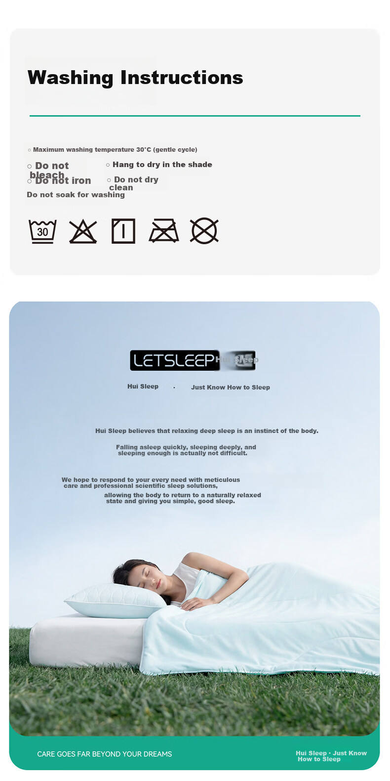 Huishui Huhu Cooling Pillowcase A-Class Antibacterial Mite-Resistant Summer Pair 48*74cm Ice Silk Breathable Solid Color Pillowcases 13