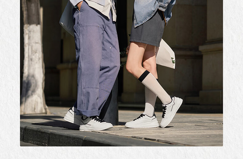 361° Yuhang Casual Men's Shoes Summer Breathable White Thick-Soled Versatile Sports Sneakers Board Shoes Men 672616620-1 9