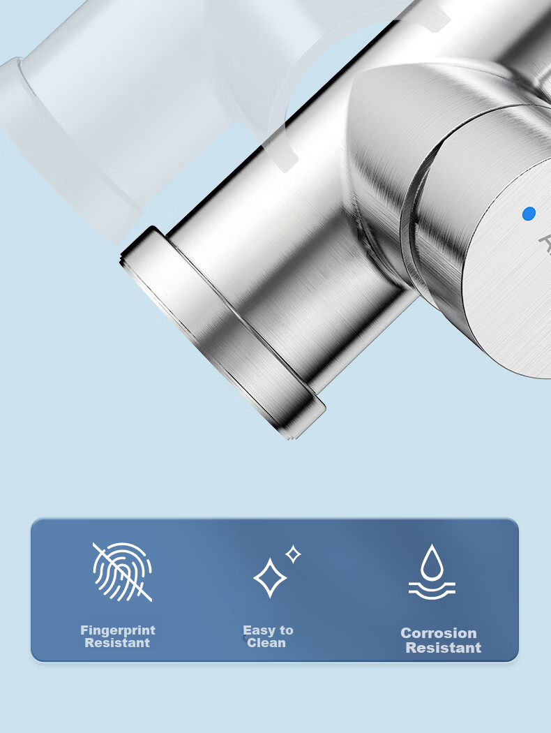 ARROW HS Basin Faucet 304 Stainless Steel Hot and Cold Bathroom Washbasin Rotatable Faucet 7