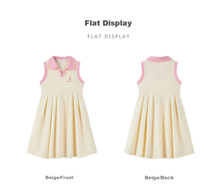 Disney Kids Dress Girls Summer 2026 New Stylish Princess Style Dress Children's Clothing 10