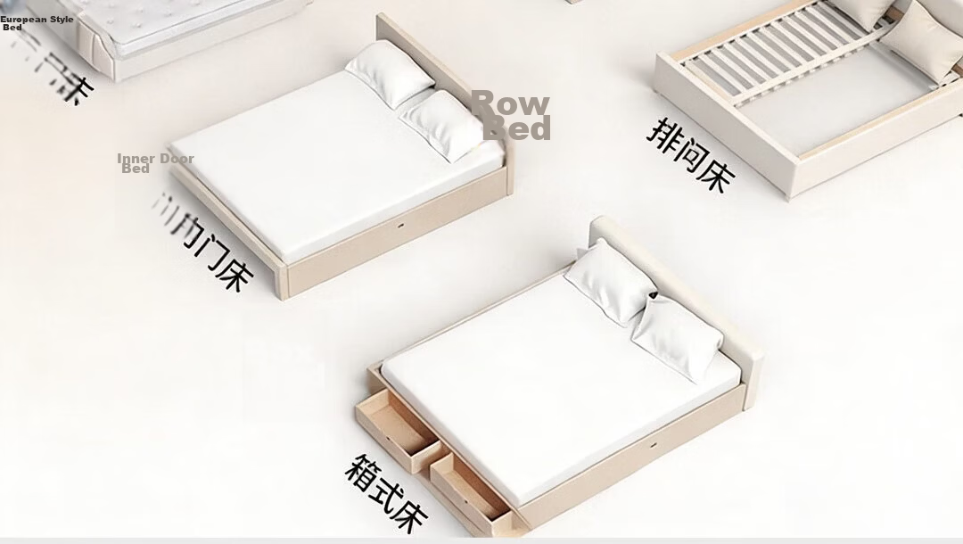 Gaorui Class A Baby and Children's Anti-Fall Mosquito Net Frame Home Bedroom 1.5x2m No-Installation Bed Rail 1.8x2m Beige Coffee 41