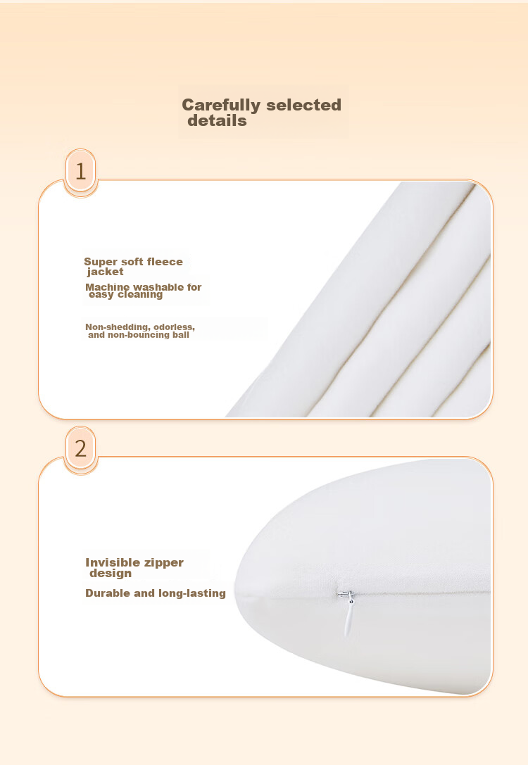 Aeromax Sofa Cushion, Memory Foam Home Pillow, Simple Style Rectangular Bed Backrest, Solid Color Ultra-Soft Velvet, 30*50 7