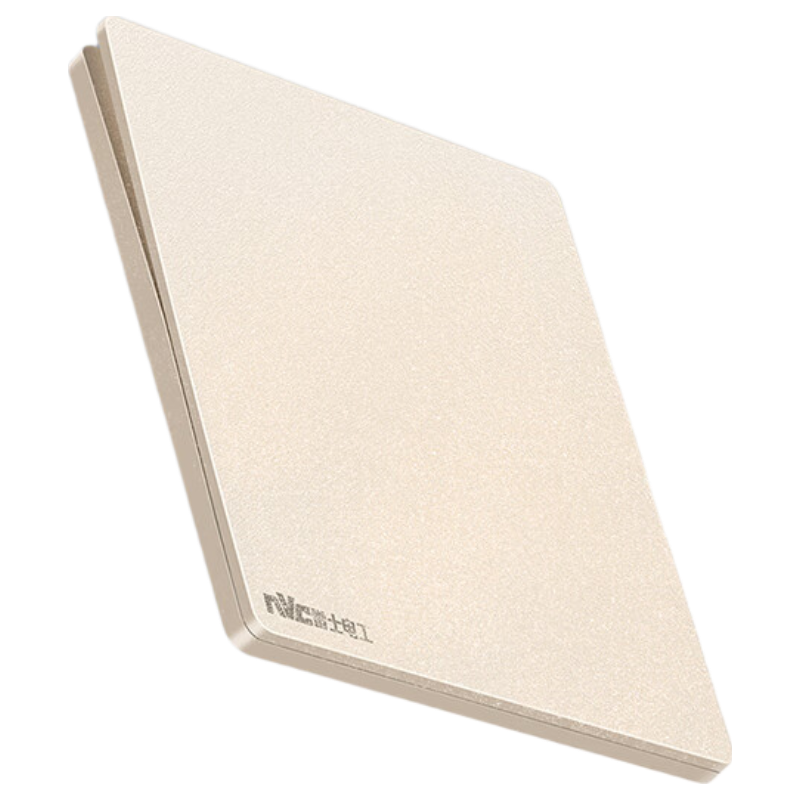 NVCleishidiangong Xingyan Series, Five-Hole Socket, 86*86mm, 15W Fast Charging, USB+Type-C, Ultra-Thin 6.4mm, Large Plate, No Switch, Plastic Shell with Steel Backboard