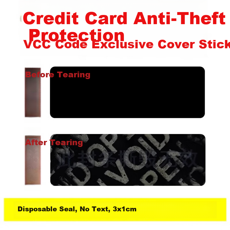 Shushan Tamper-Evident Void Sticker Disposable Void Label Silver Holographic Seal Fragile Security Seal Tamper-Proof Sticker 80x20mm 100pcs 1
