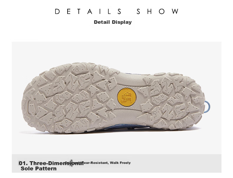 CAMEL Cute Outdoor Lightweight Breathable Mesh Magic Tape Casual Sandals L26M396025 Sand/Black 39 11