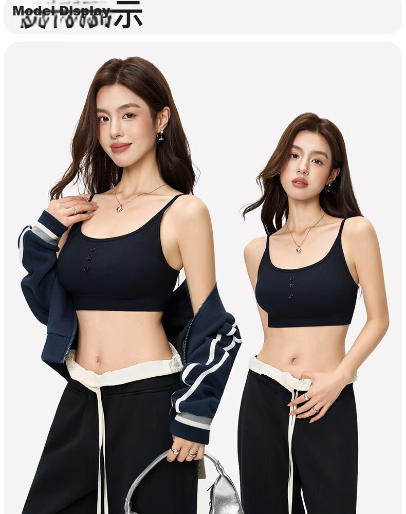Free Style Modal Camisole Tank Top for Women with Padded Bra, Spring Summer, Beautiful Back, Inner Layer, Outerwear, No Bra Needed 17