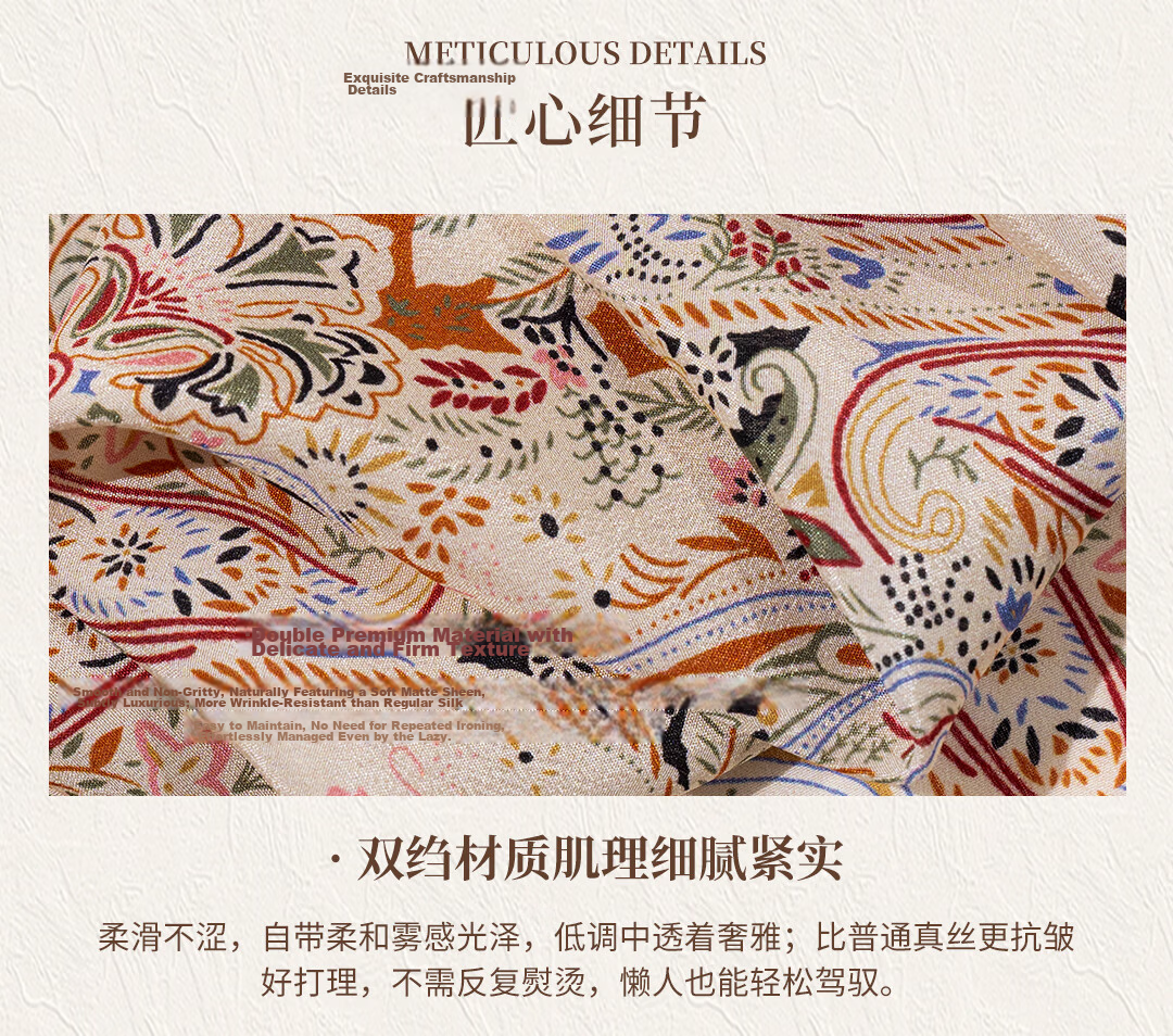 Shanghai Story 100% Mulberry Silk Women's Scarf Double Crepe Square Shawl Birthday Gift for Mom and Girlfriend 16