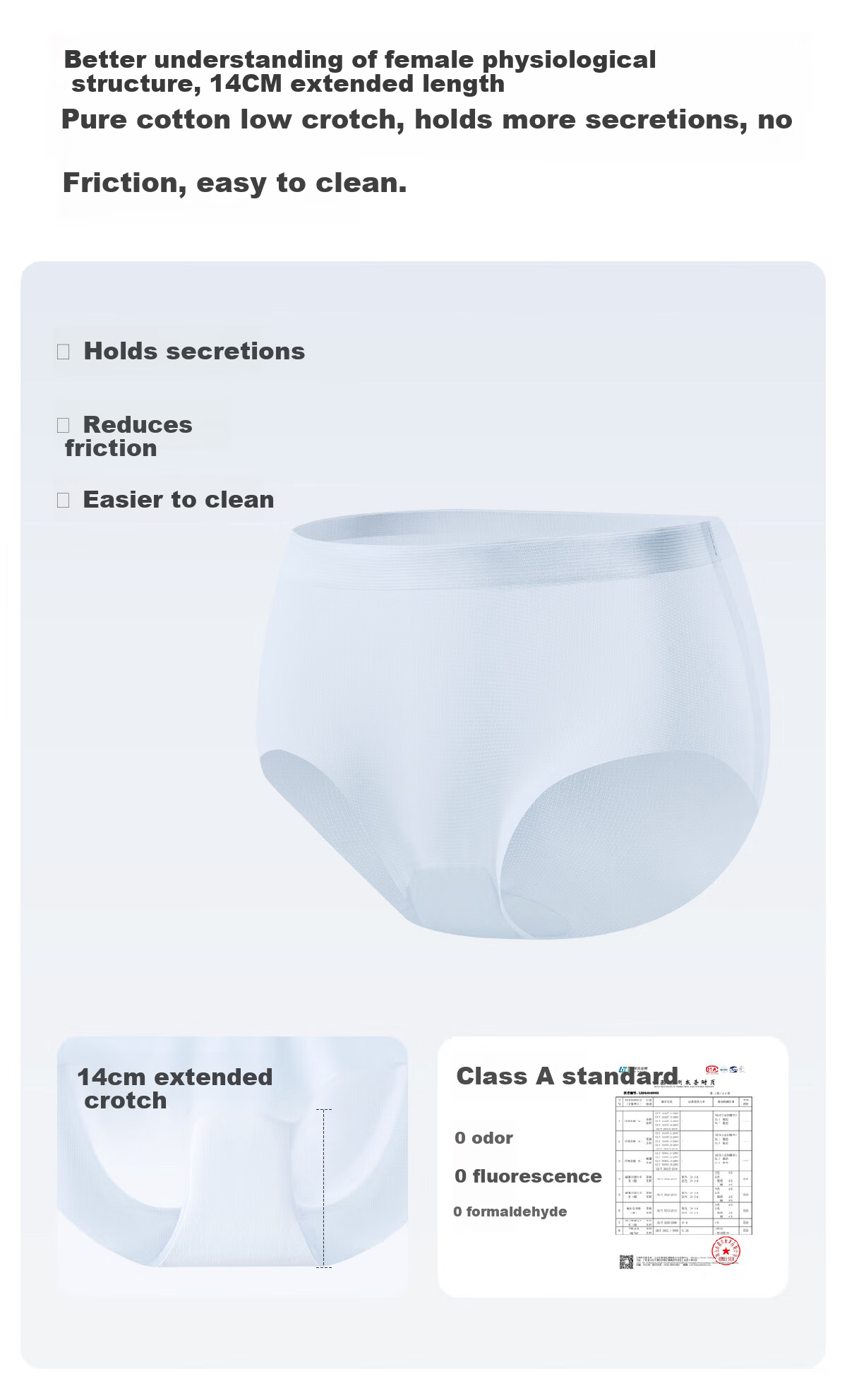 JOYNCLEON Maternity Underwear Summer Ice Silk Thin Seamless Breathable Ultra-Thin 3-Pack XXL jnk195955 12