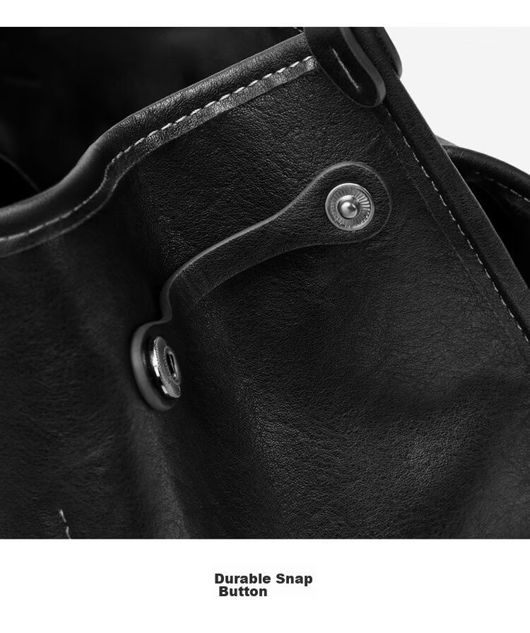 GOLF Business Briefcase Men's Soft Leather 14-inch Laptop Bag Multifunctional Shoulder Crossbody Backpack 30