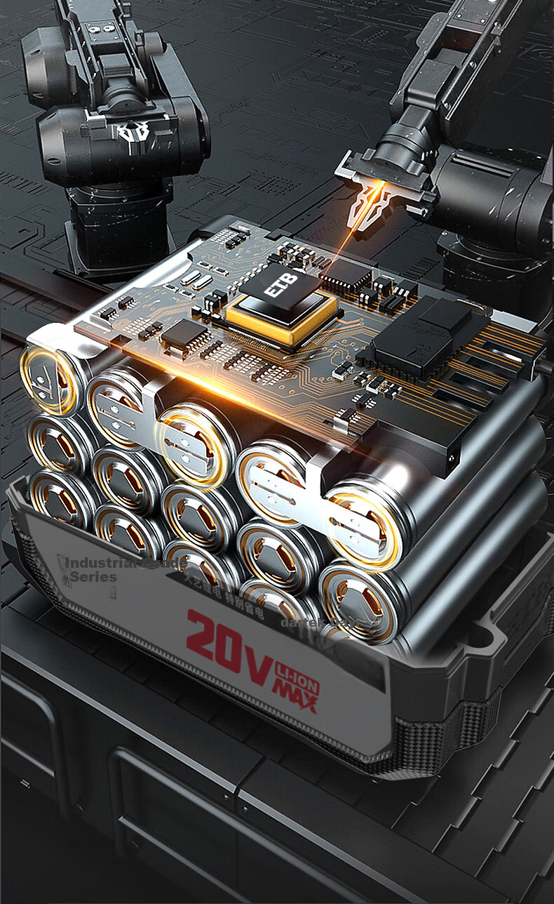 Dayi Industrial Grade New Lithium Battery Brushless Screwdriver Drill A7Pro1365-1 Electric Screwdriver 20V JD Self-operated 1