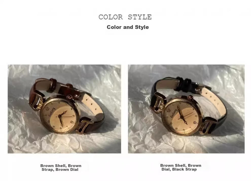 George Earl Women's Watch Lightweight Luxury Niche Brand 2026 New Silent Exam Vintage Simple Student Girl Watch 13