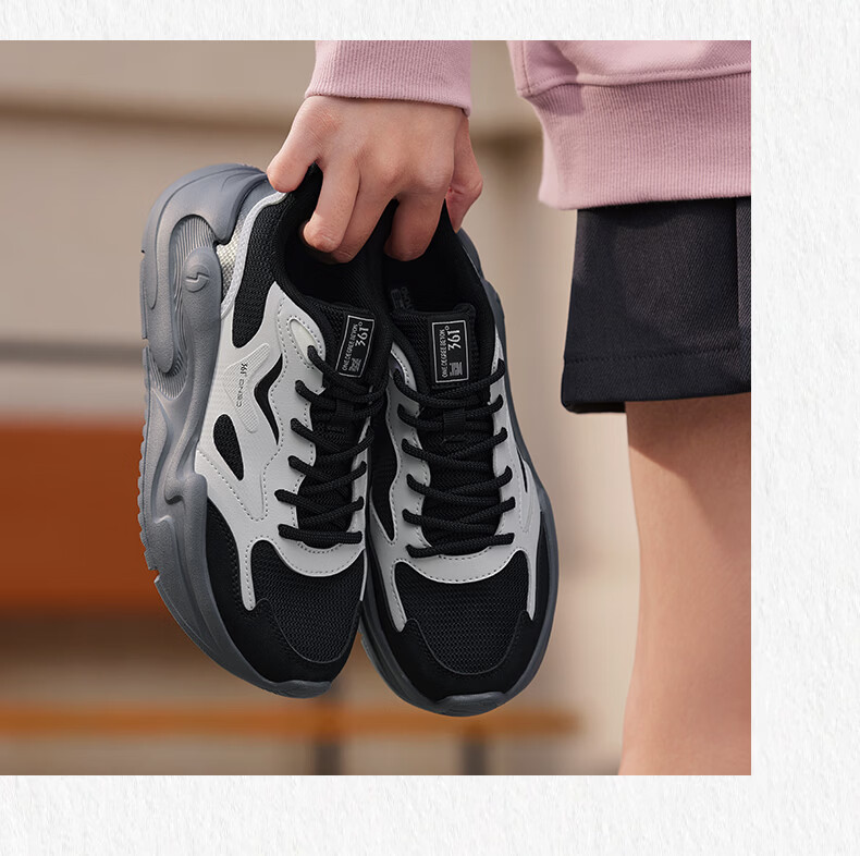 361° Yunshu Summer Mesh Breathable Sports Casual Shoes Soft Sole Commuter Dad Shoes Women 682616704-1 16