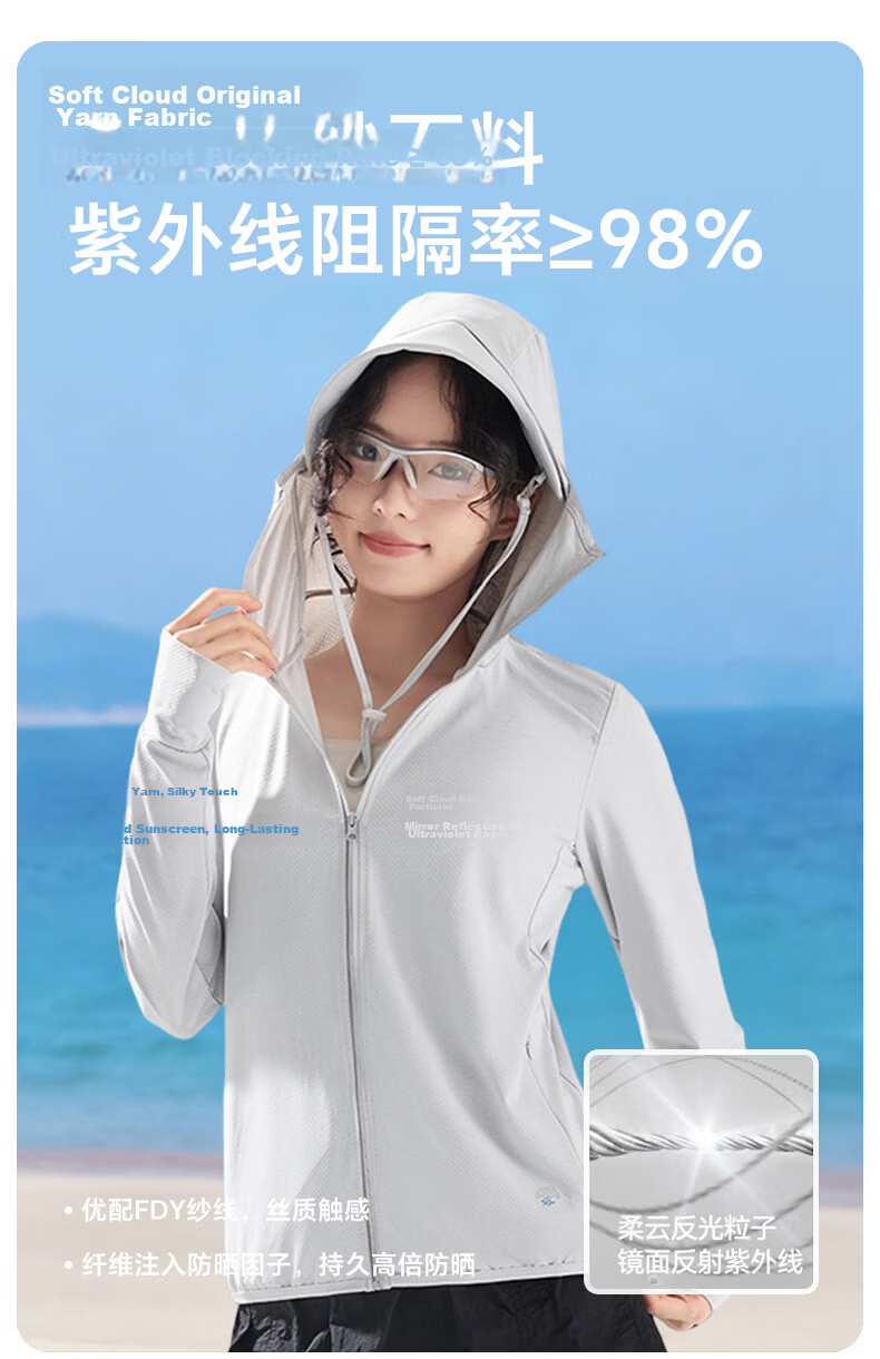 Warrior Women's Summer Lightweight Quick-Dry Sun Protection Jacket Thin Sunscreen Coat 8