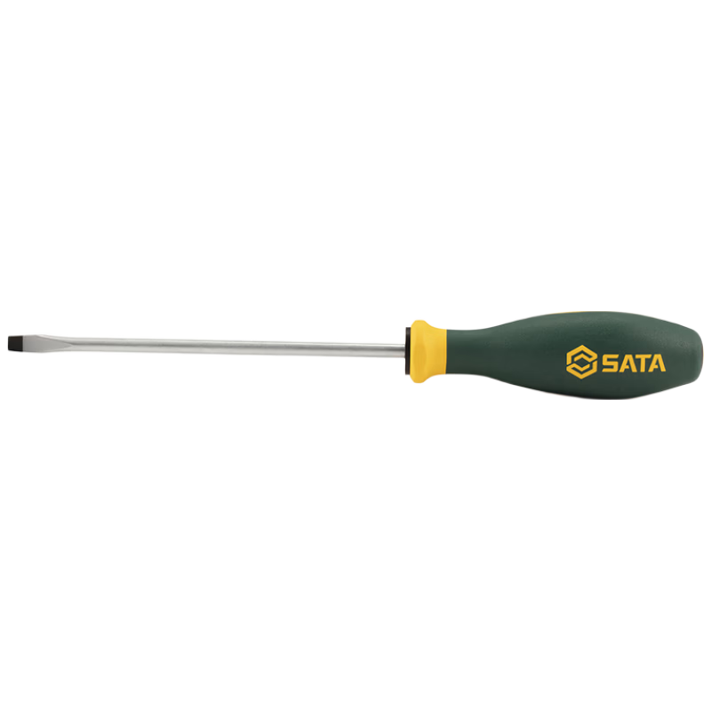SATA G Series Tri-Color Handle Flathead Screwdriver 6X150mm 63704