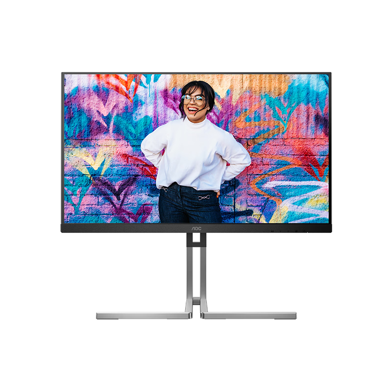 AOC 27-inch 4K Professional Design Monitor 144Hz Dual Mode 288Hz Office Desktop Expansion Laptop External Display U27U3X