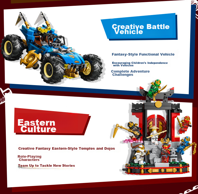 LEGO Ninjago 71865 Zane's Ice Dragon Battle Building Blocks Toy for Kids Birthday Gift Display 13