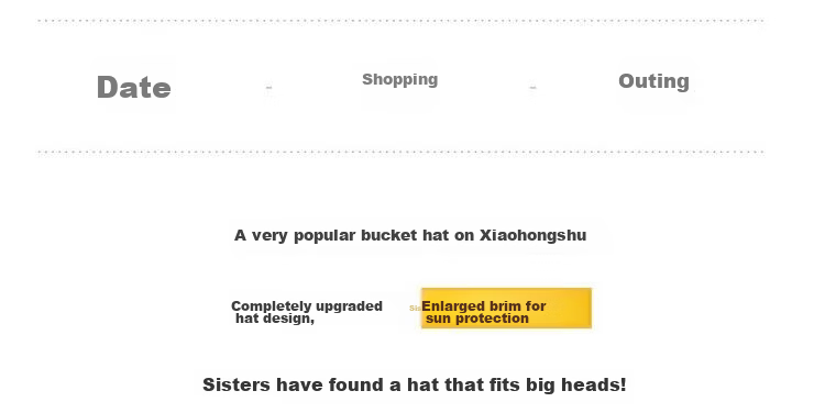 Ousen Oversized Wide Brim Straw Hat for Women Beach Sun Protection Foldable Deep Fisherman Hat Large Size 7