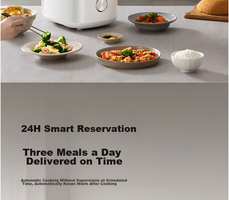 Joyoung Multifunctional Smart Rice Cooker 4L 316L Stainless Steel Inner Pot IH Non-Stick Rice Cooker F-40F560L 25