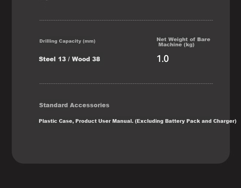 Dayi Industrial Grade New Lithium Battery Brushless Screwdriver Drill A7Pro1365-1 Electric Screwdriver 20V JD Self-operated 13
