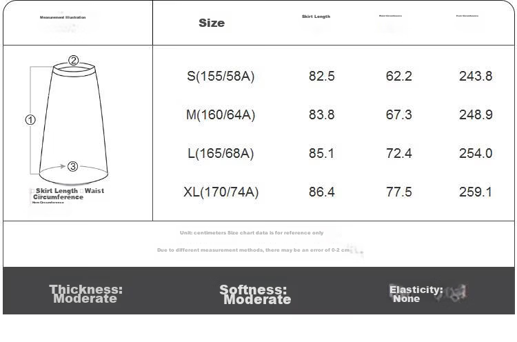 Giordano Women's Flared A-Line Skirt 2026 Summer New Pure Cotton Pleated Skirt Elastic Waist Midi Skirt 13466303 2